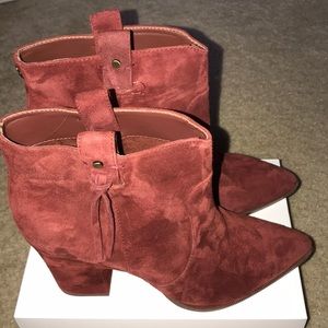 Brand new Sam Edelman suede ankle boots